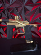 Used Planet Eclipse LV2 Paintball Gun - Gold/Gold w/ Infamous Deuce Trigger