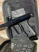 Used DLX Luxe Ice Paintball Gun - Polished Black w/ Encore Bolt