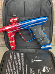 Used DLX Luxe X Paintball Gun - Gloss Patriot Splash