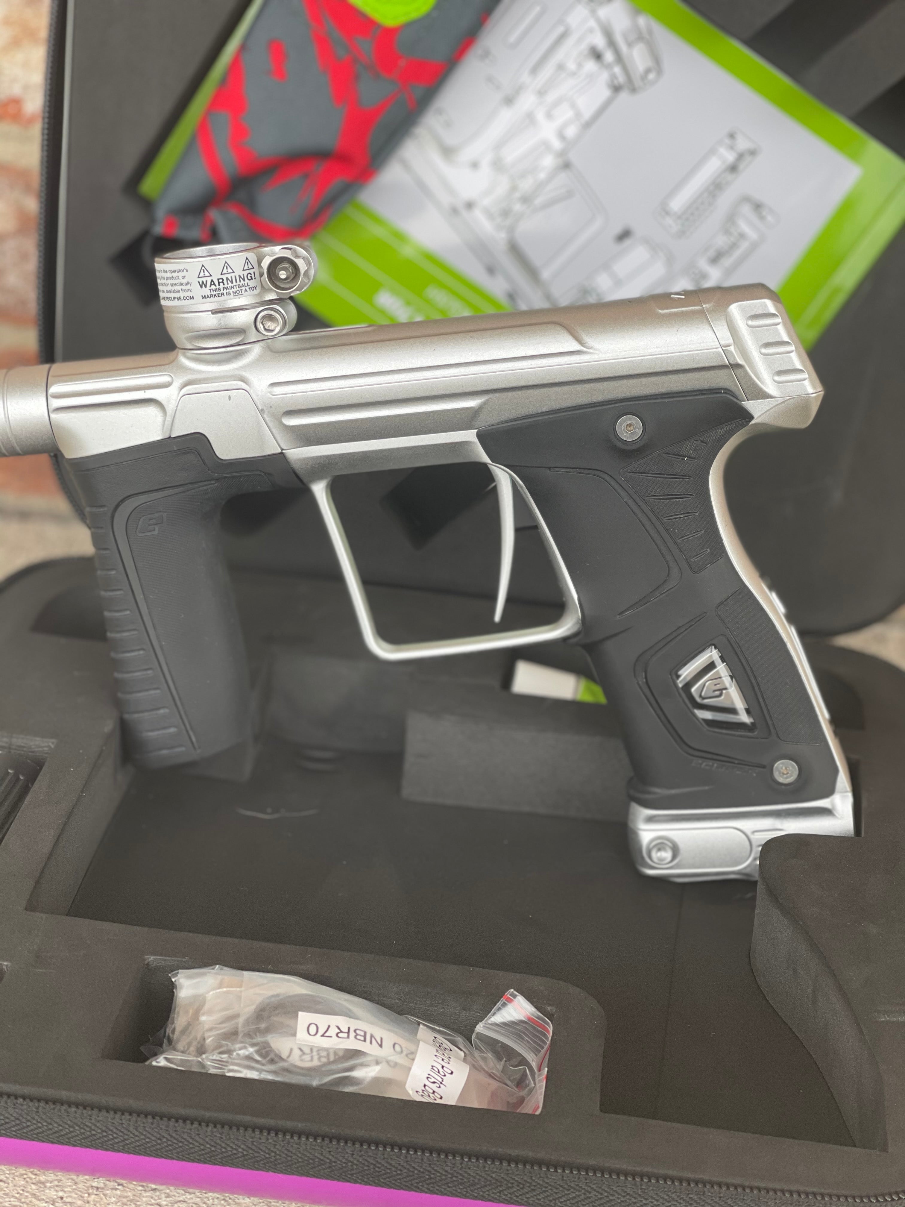 Used Planet Eclipse 170R Paintball Gun - Silver