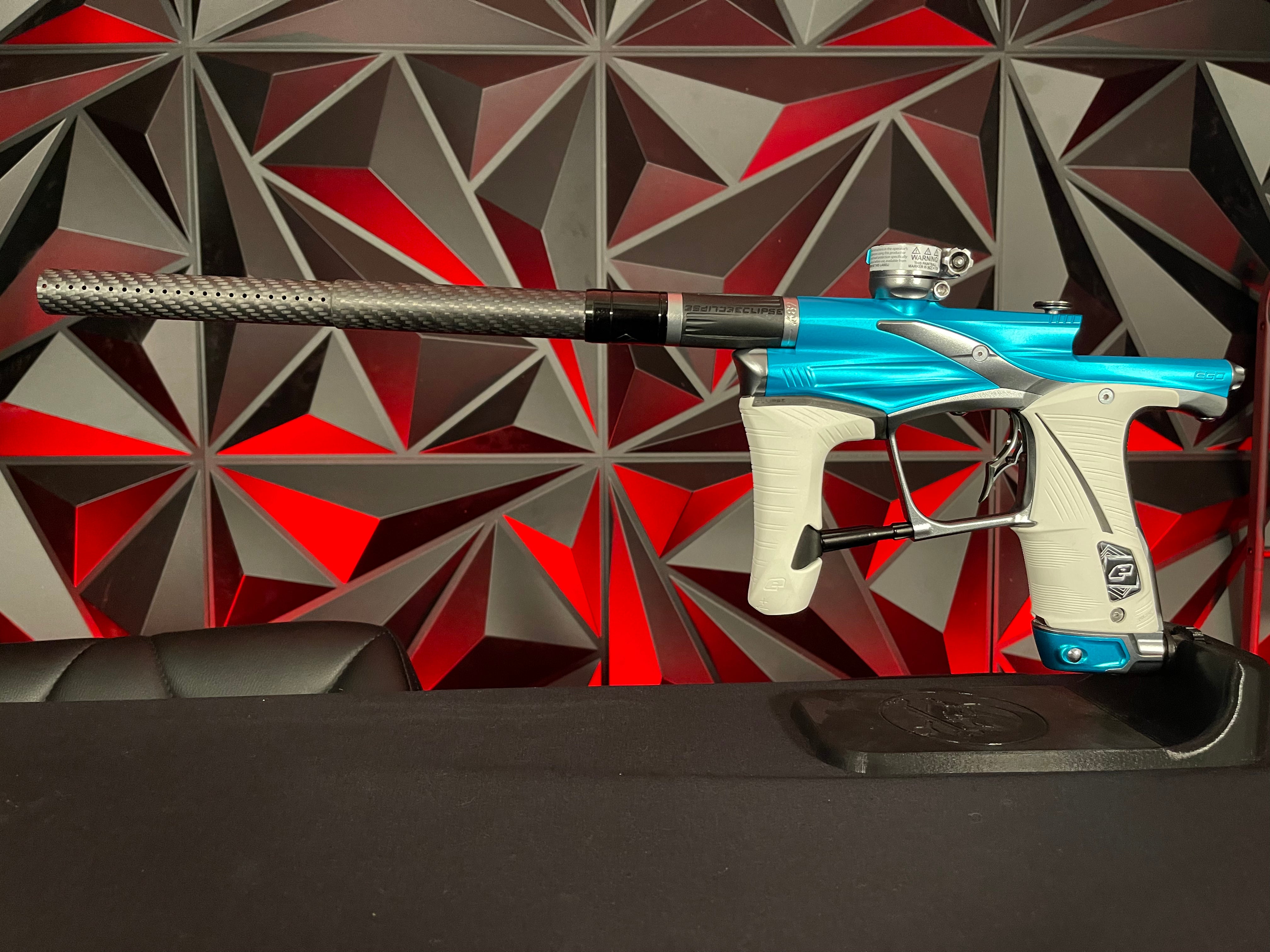 Used Planet Eclipse Lv1.6 Paintball Gun - Zircon (Teal / Grey) w