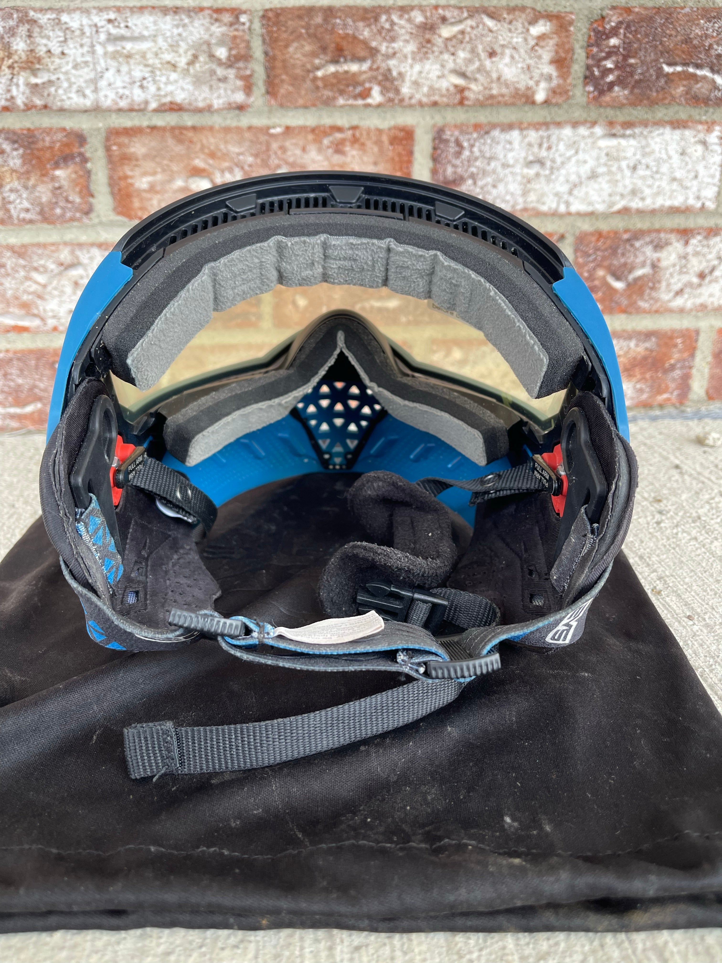 Used Empire EVS Paintball Mask - Blue / Black
