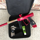 Used HK Army Shocker RSX Paintball Marker- Red / Gold