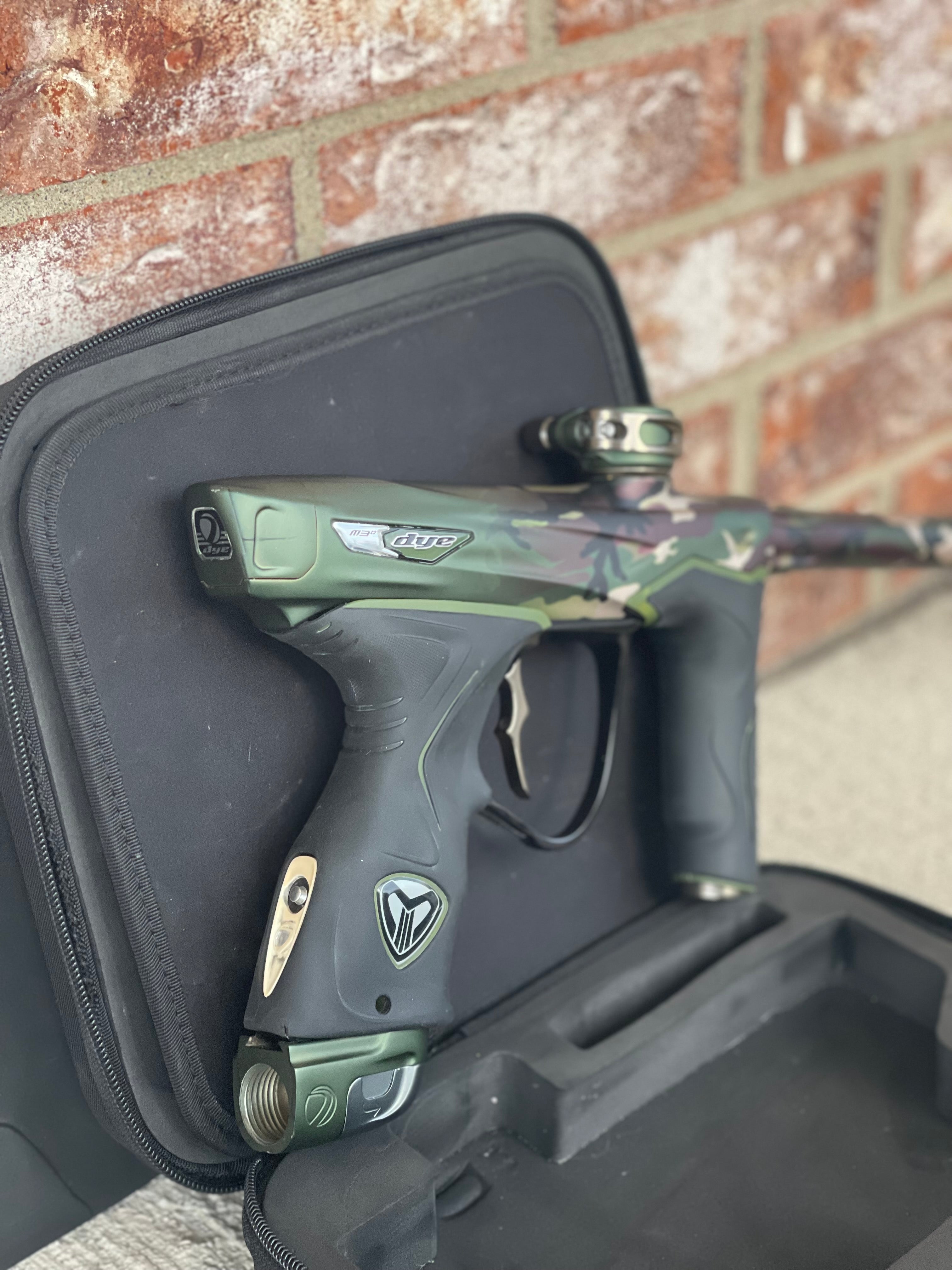 Used Dye M3+ Paintball Gun - PGA Woodland