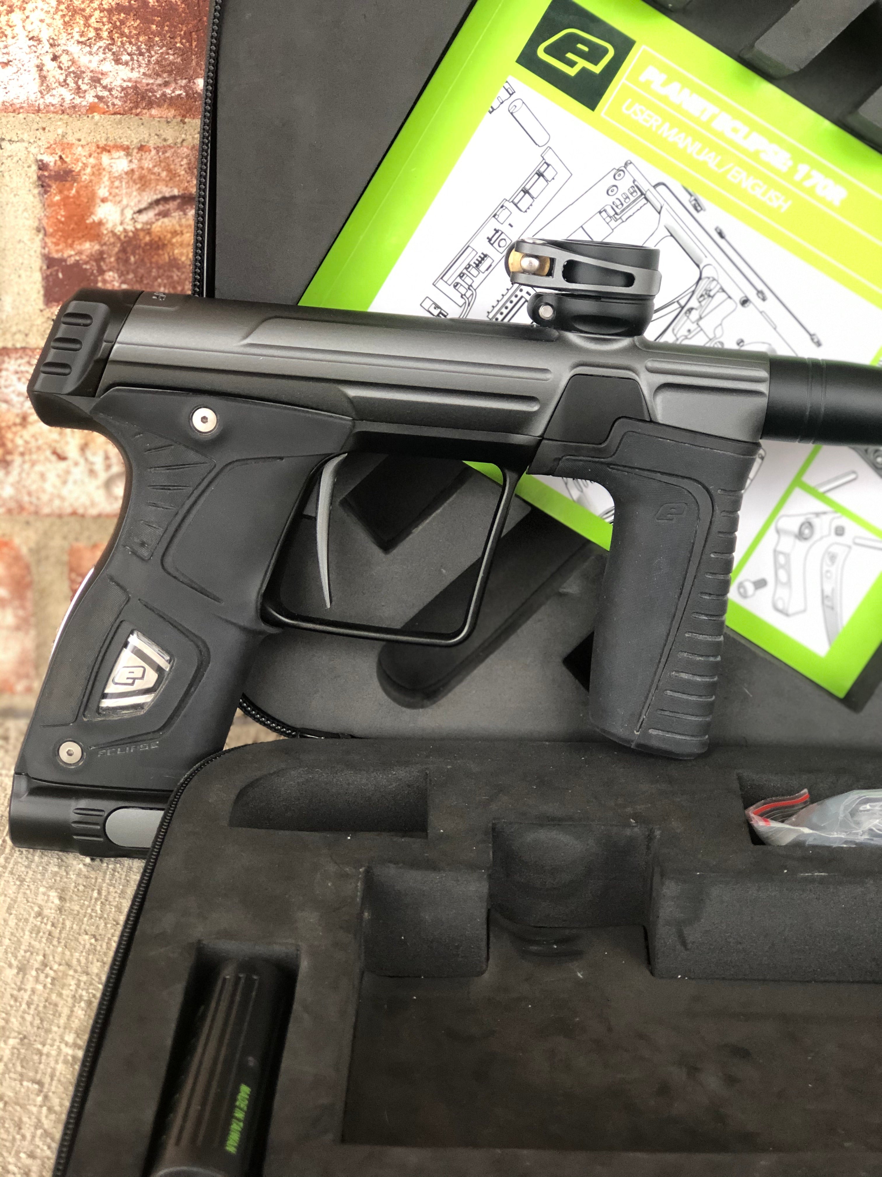 Used Planet Eclipse Gtek 170R Paintball Gun - Pewter/Black