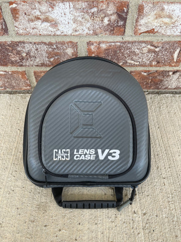 Used Exalt Carbon V3 Paintball Lens Case - Grey / Back