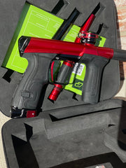 Used Planet Eclipse CS2 Pro Paintball Gun - Red/Back