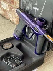 Used DLX Luxe Ice Paintball Gun - Purple / Black