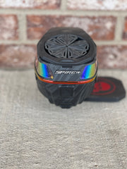 Used Virtue Spire 4 Paintball Loader - Fire w/ NTR Speed Feed