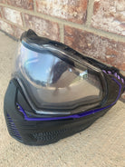 Used Push Unite Paintball Mask- Purple/Black