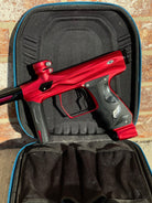 Used Shocker AMP Paintball Gun - Dust Red w/ Infamous Deuce Trigger