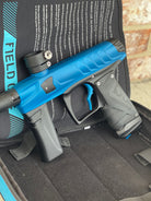 Used Field One Force Paintball Gun - Dust Blue with Full Acculock Barrel Kit