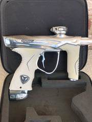 Used Dye M3+ Paintball Gun - DYE LAB Cobalt Contrast Cut