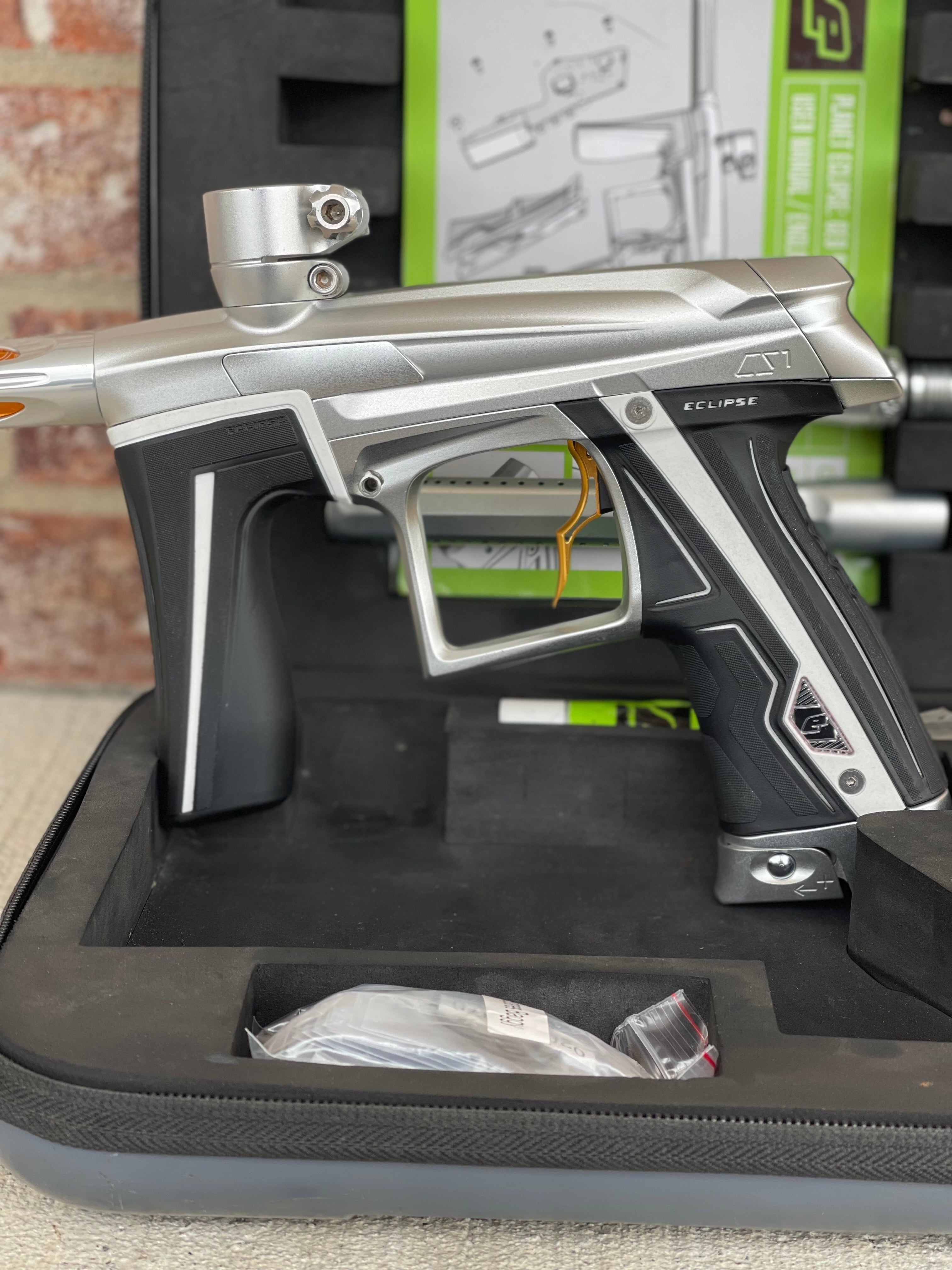 Used Planet Eclipse Cs1 Paintball Gun - Silver