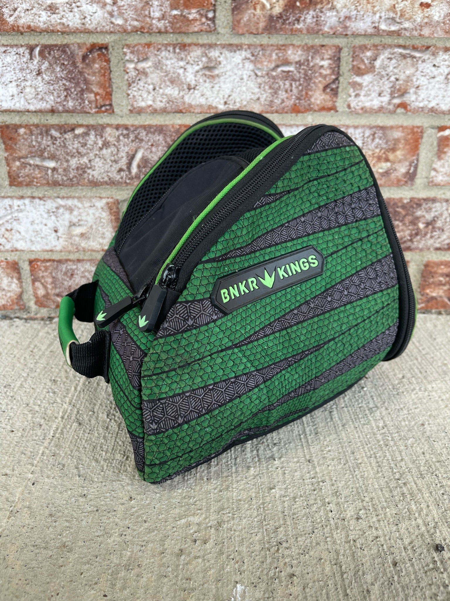 Used BNKR KINGS Goggle Bag - Green/Black