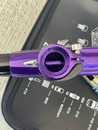 Used DLX Luxe X Paintball Gun - Gloss Purple / Gloss Black