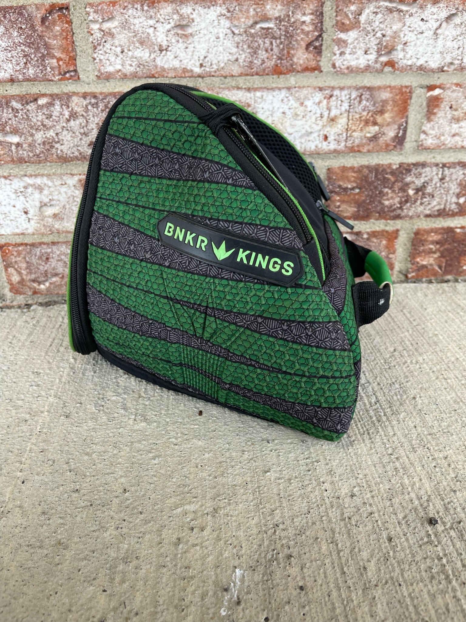 Used BNKR KINGS Goggle Bag - Green/Black