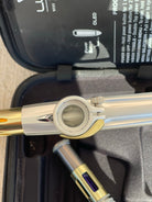 Used DLX Luxe X Paintball Gun - Dust White/Polished Gold