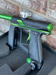 Used Empire Axe Pro Paintball Gun - Dust Black / Polished Green