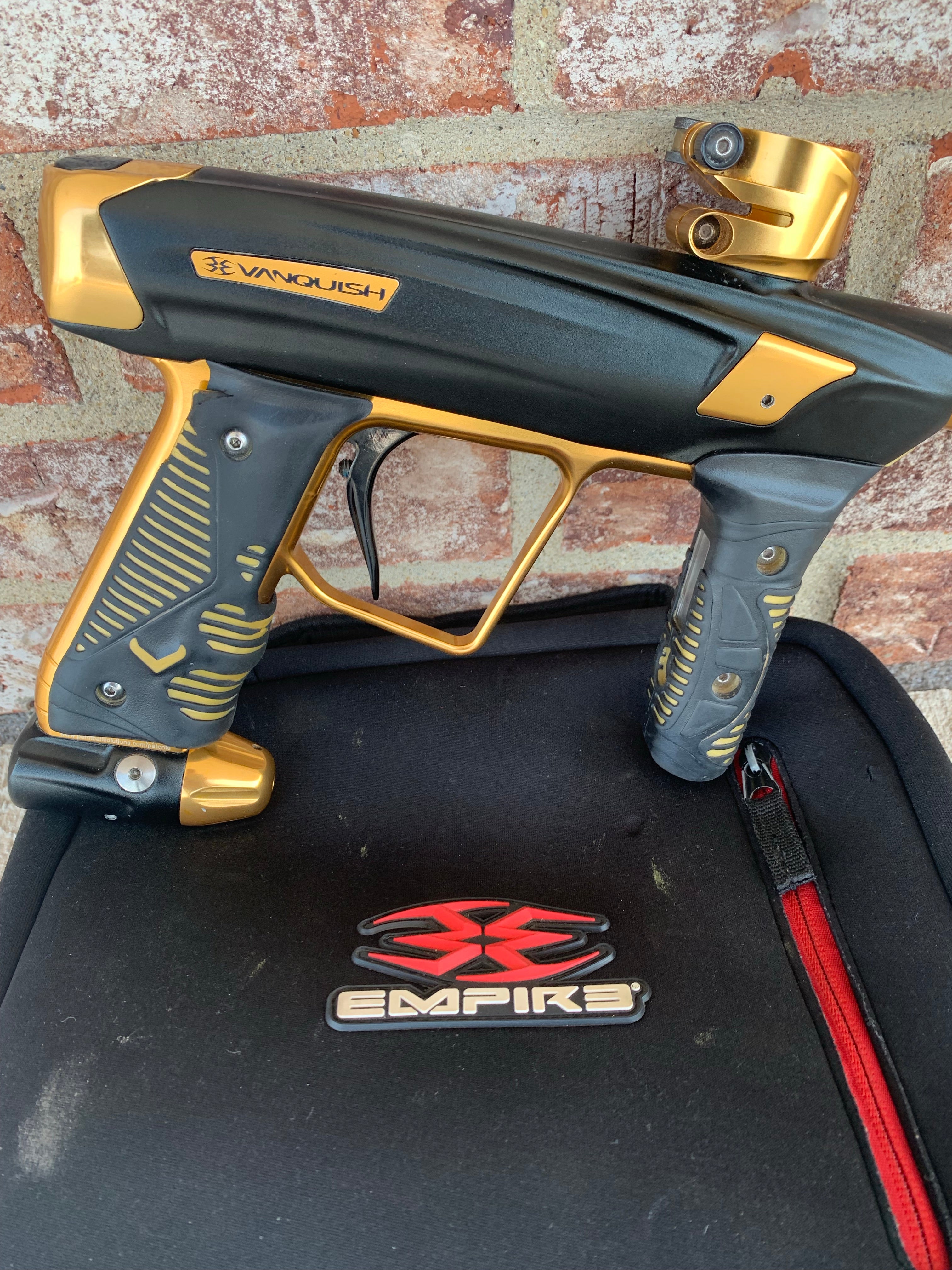 Used Empire Vanquish GT Paintball Maker- Goldstrike