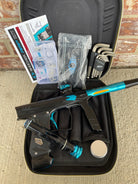 Used HK Army Shocker Amp Paintball Gun - Black/Teal