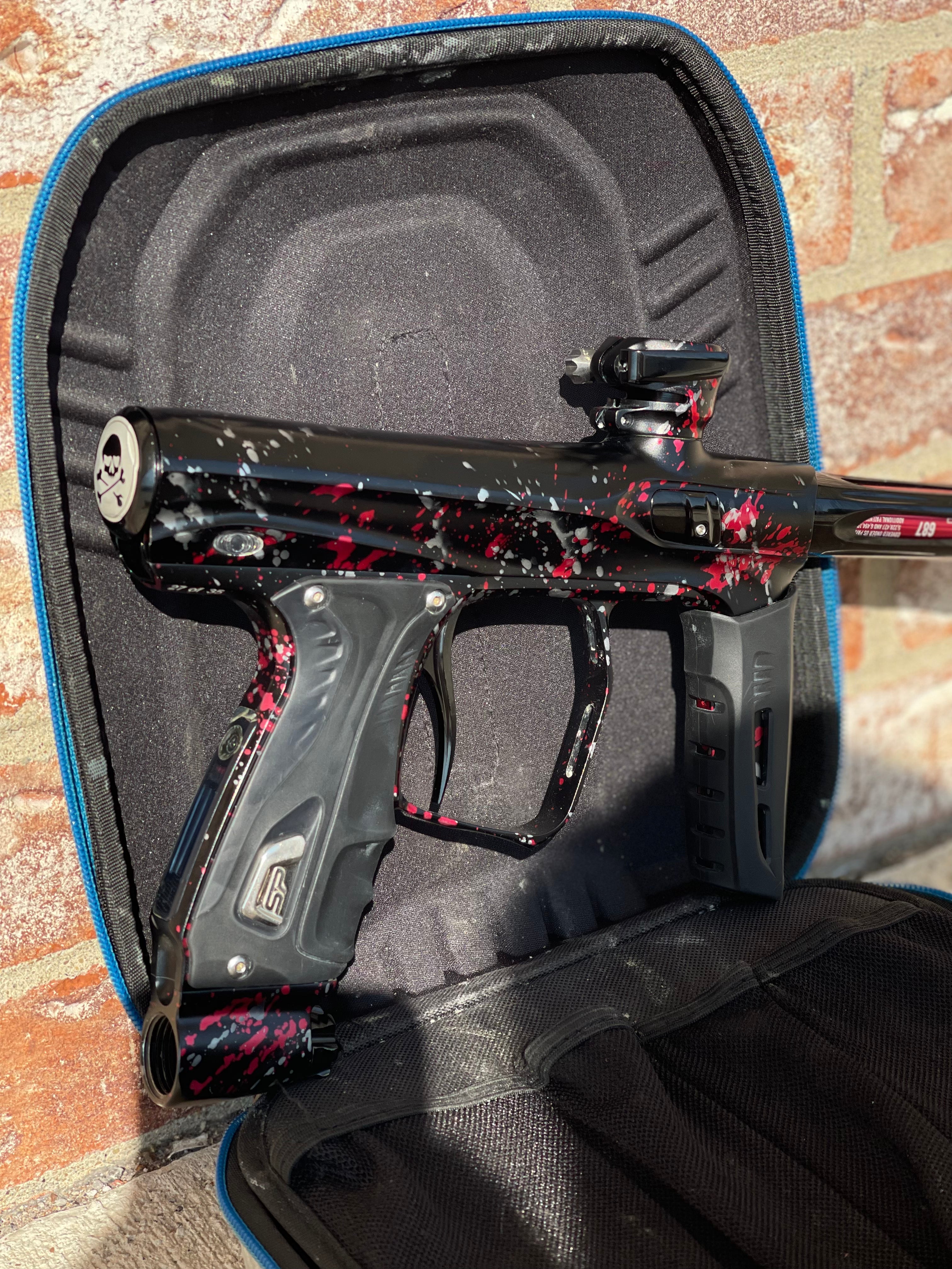 Used Shocker XLS Paintball Gun - Punishers Edition #27