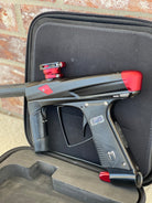 Used MacDev Clone 5S Paintball Gun - Dust Black/Red with Infinity Drive