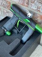 Used Empire Axe Pro Paintball Gun - Dust Black / Polished Green