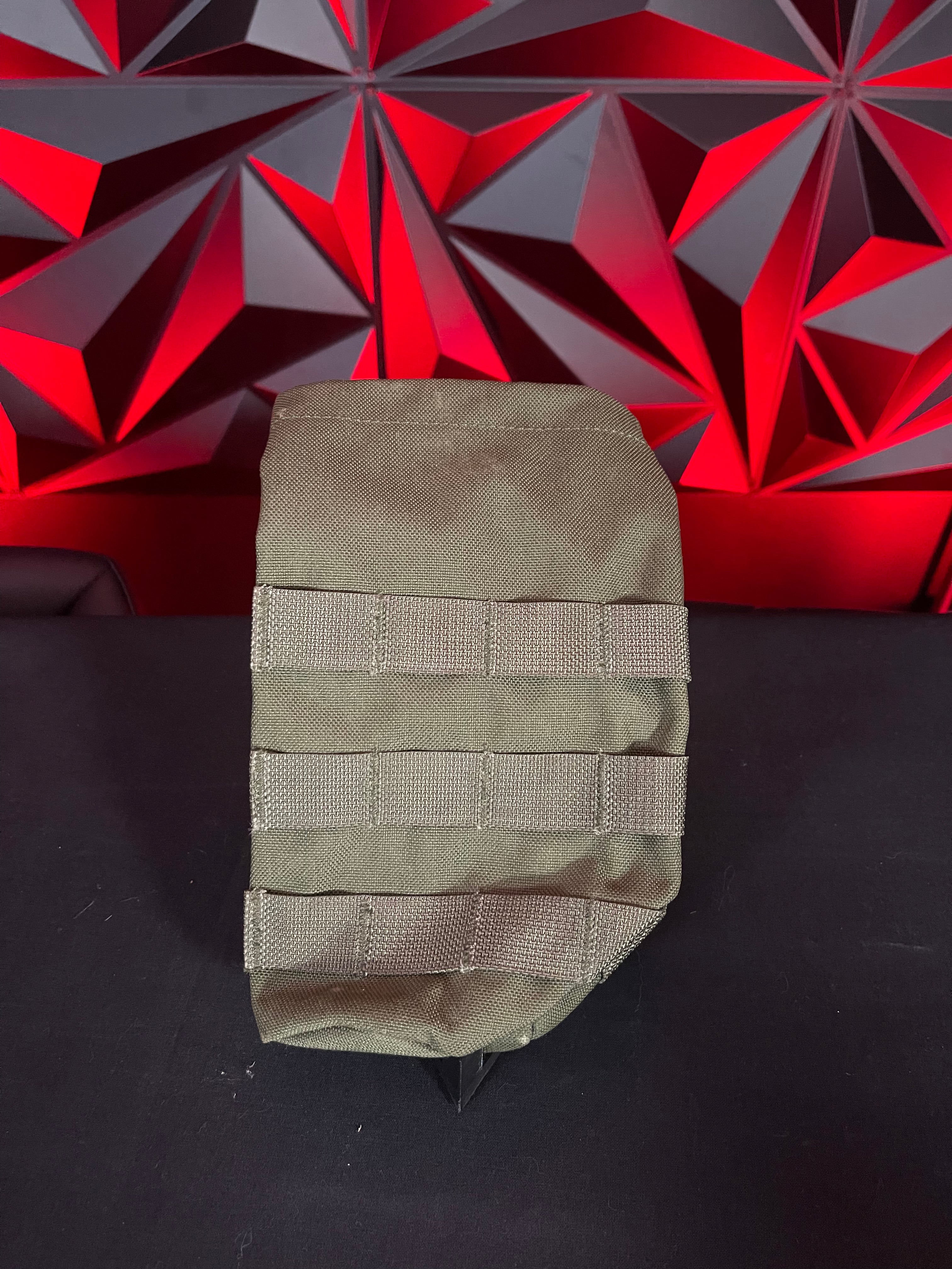 Used Paintball Tank Pouch - Army Green *will fit 48/3000*