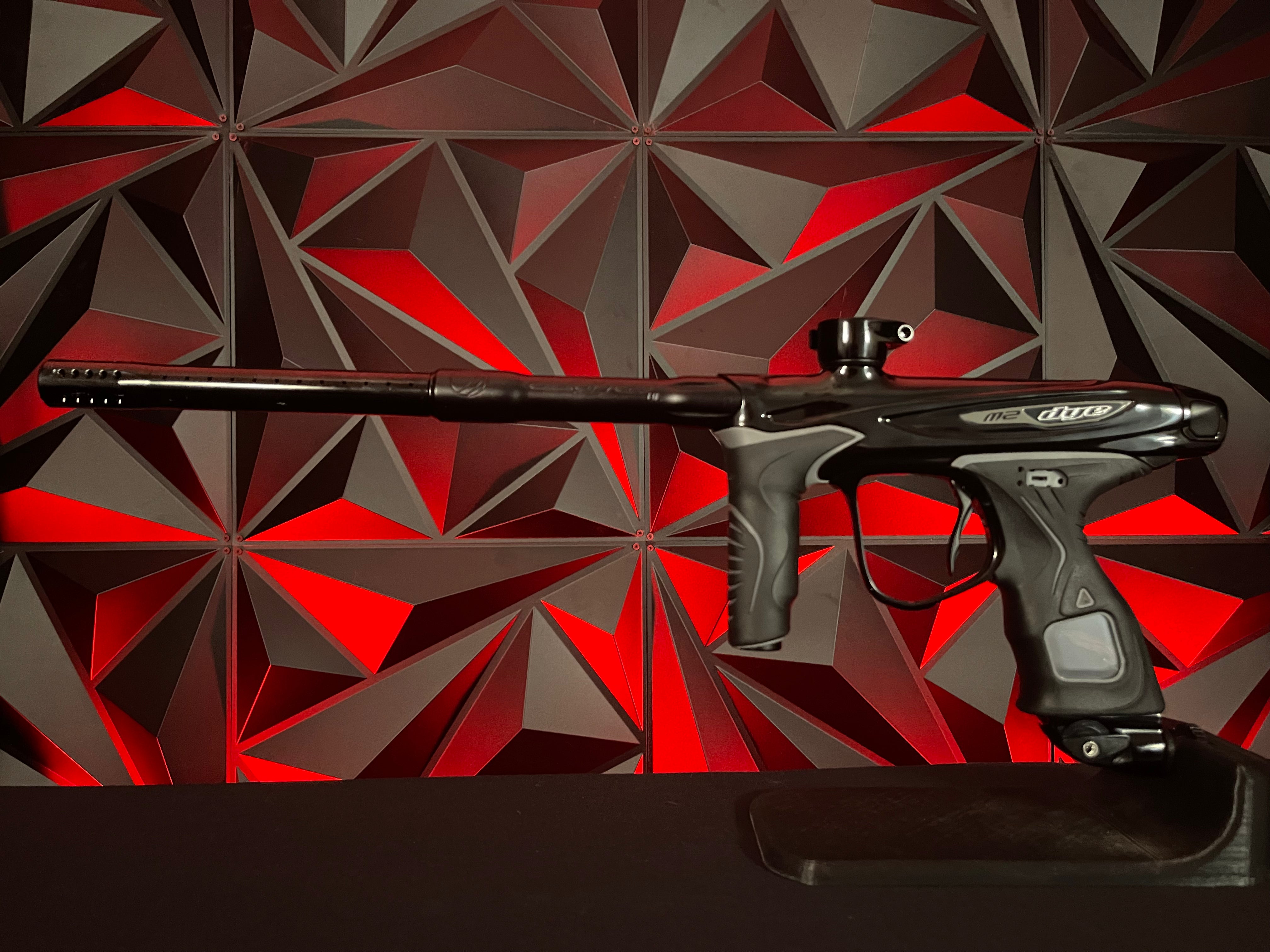 Used Dye M2 MOSAir Paintball Gun Onyx/Black Punishers Paintball