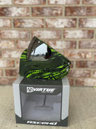 Used Virtue Vio Ascend Paintball Mask - Graphic Lime