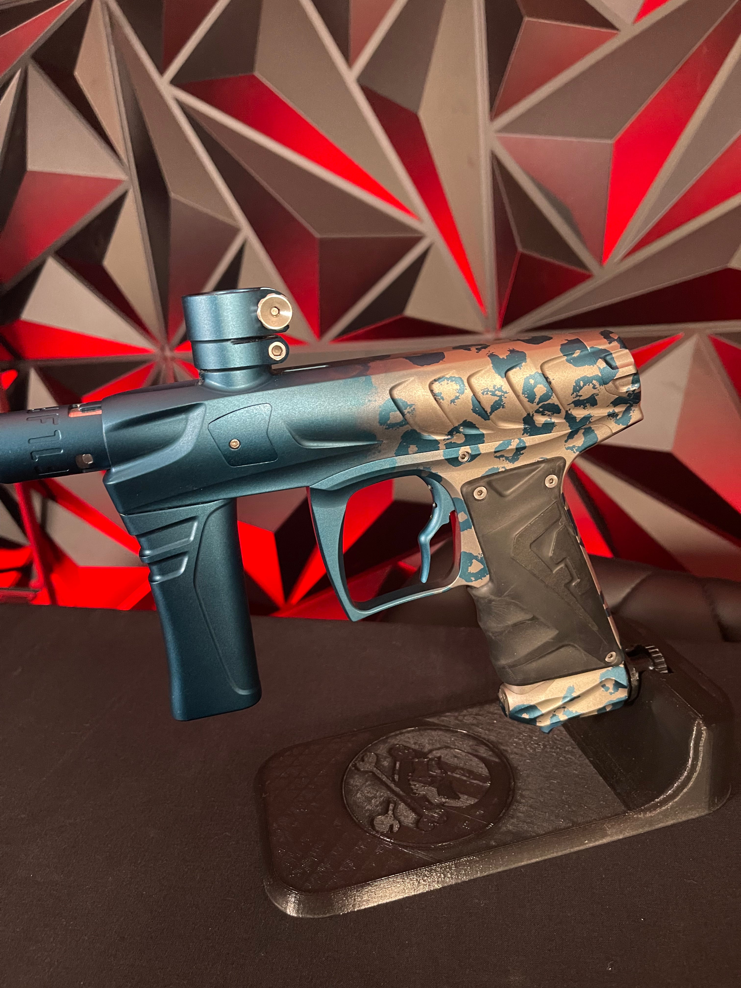 Field One Force Paintball Gun Blake Yarber Blue Leopard Punishers