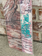 Dark Carnival "Trunk Wrap" Headwrap - Teal Embroidery