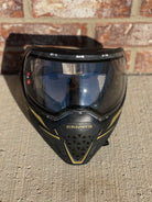 Used Empire EVS Paintball Mask - Black/Gold w/ Extra Lens