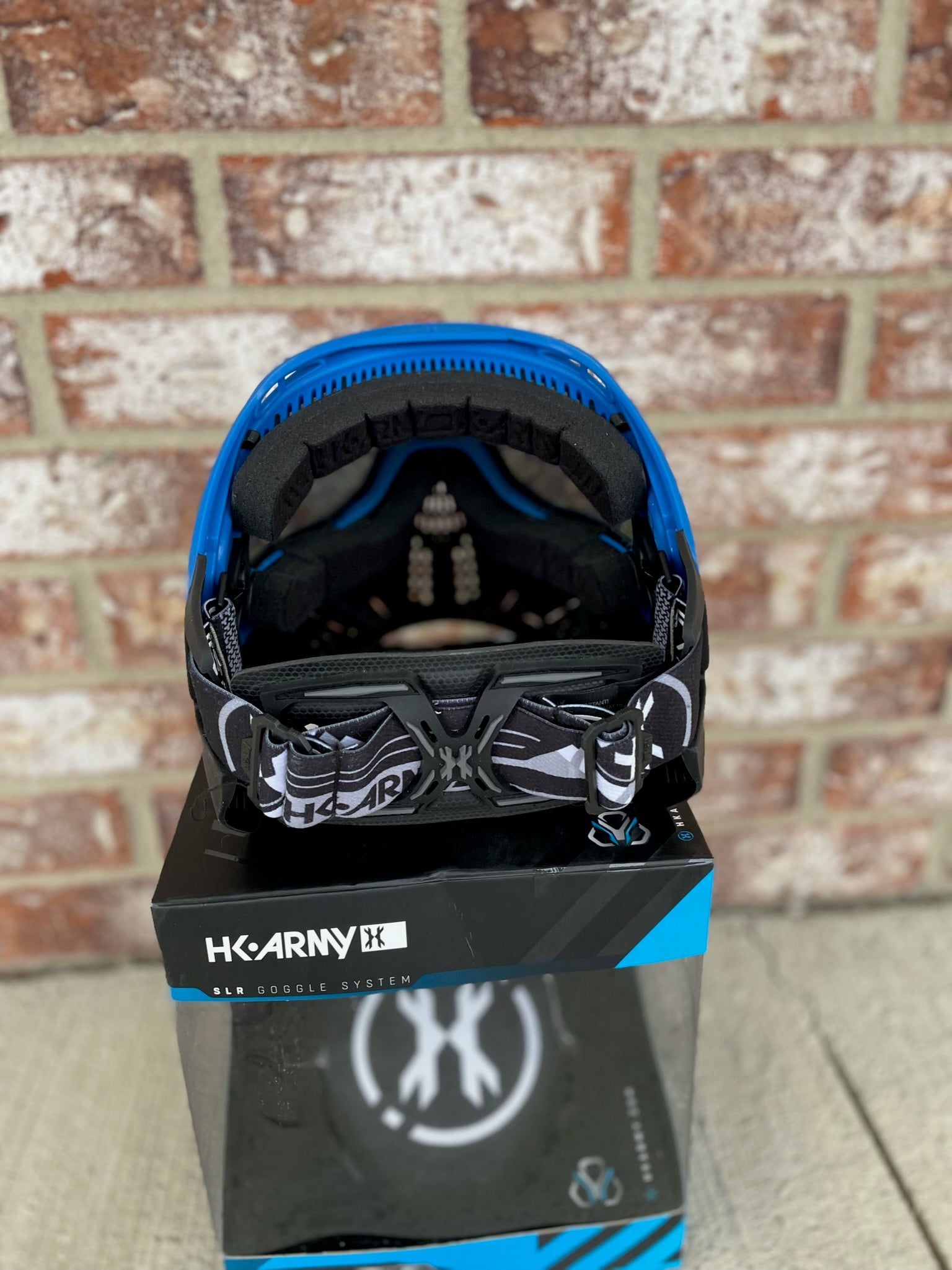 Used HK Army KLR Goggle - Black/Blue