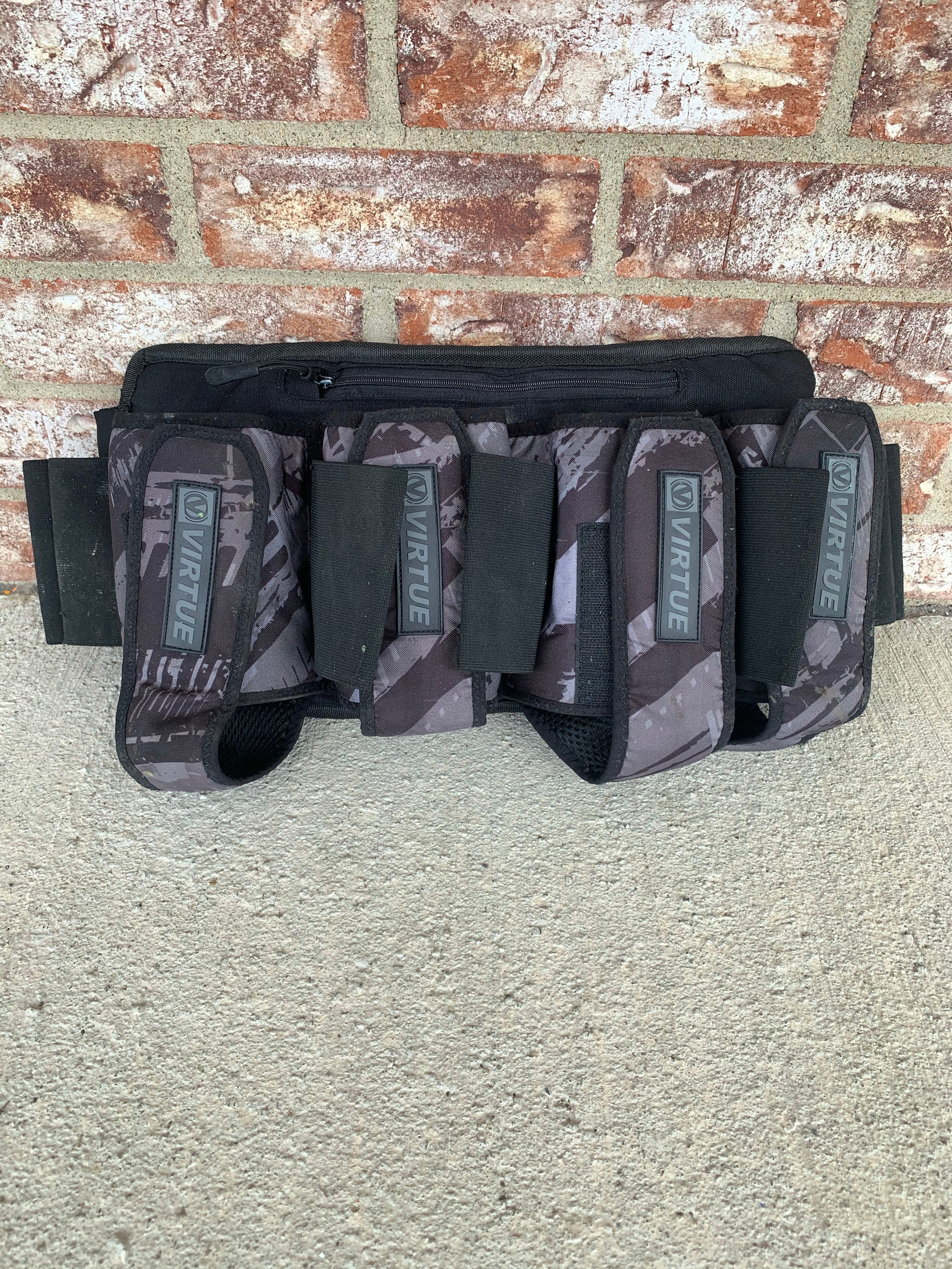 Used Virtue Elite 4+7 Paintball Pod Pack- Black