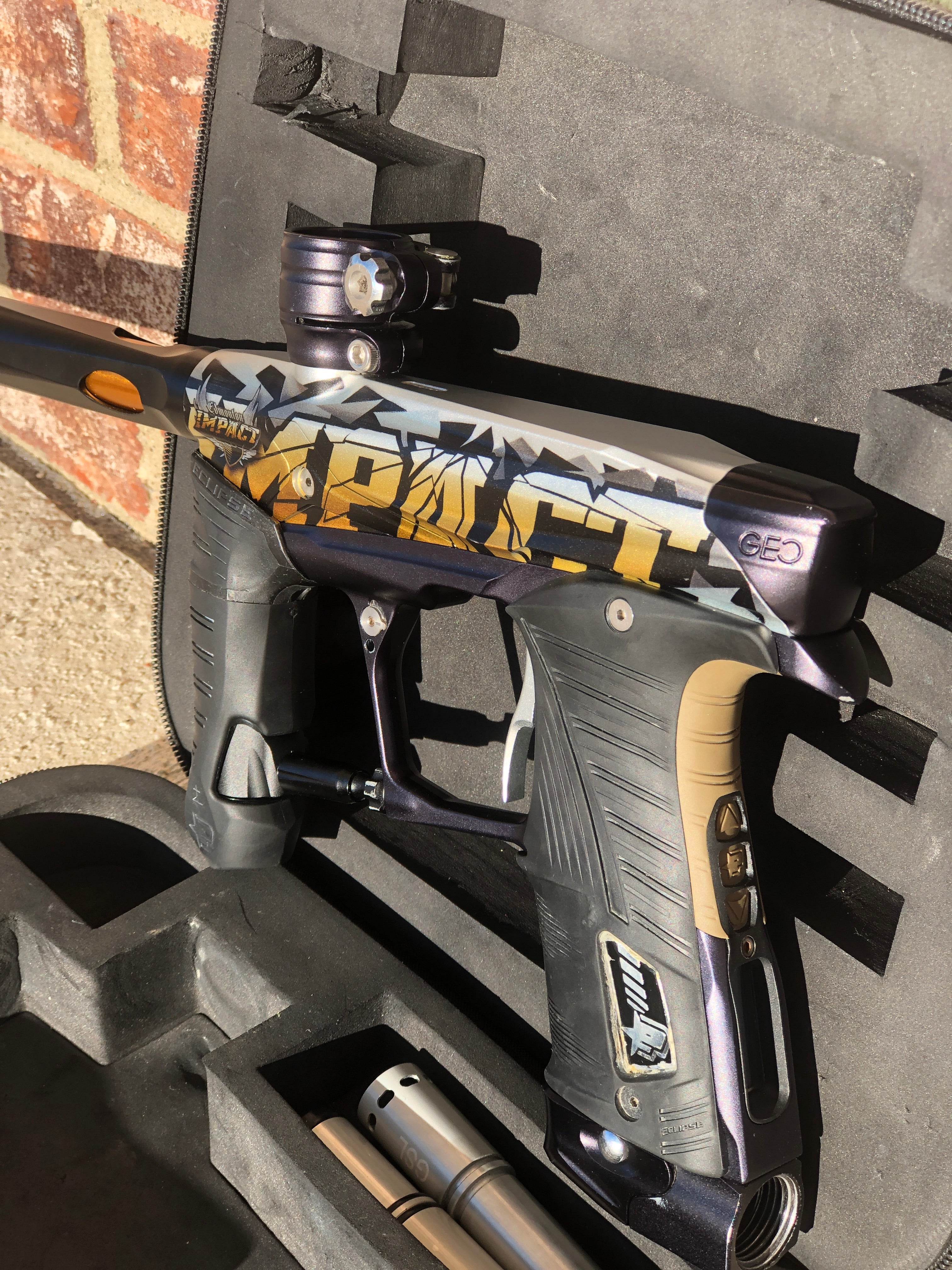 Used Planet Eclipse Geo 3.5 Paintball Gun - Edmonton Impact Cut #24