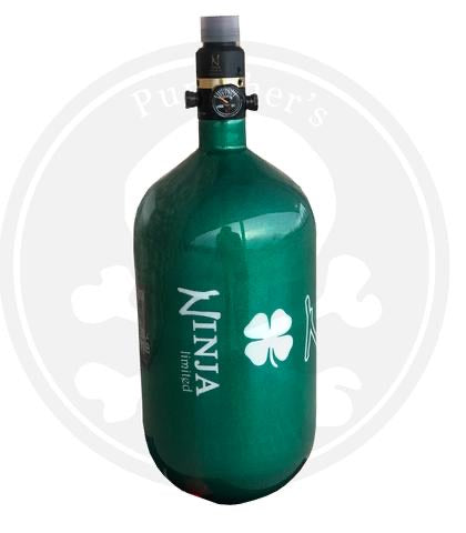 Ninja SL2 77/4500 Paintball Tank - St. Patty's Day Lucky Irish Green LE