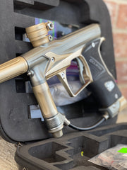 Used Planet Eclipse Geo 3 Paintball Gun Silver / Gold
