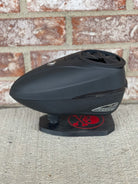 Used Dye R-2 Paintball Loader - Black/Black with Black Quick Feed