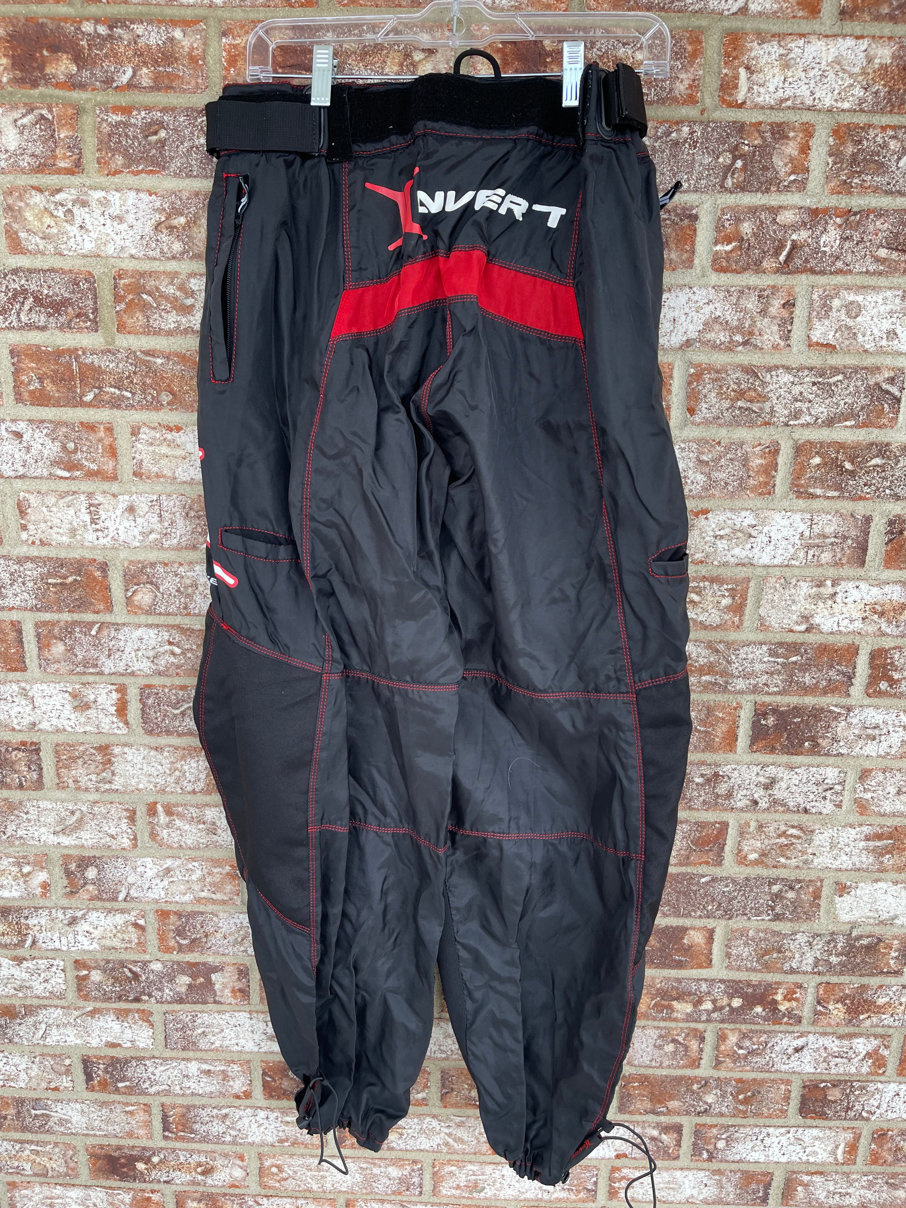 Used Invert Paintball Pants - Black/Red - Medium (30-36)