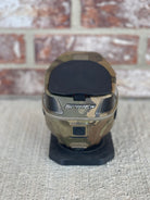 Used Virtue Spire 4 Paintball Loader - Reality Brush Camo w/ Rain Lid