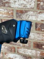 Used Shocker Amp Paintball Gun - Dust Blue w/SSC Soft Tip Bolt & Infamous Deuce Trigger