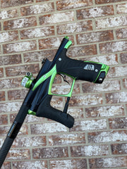 Used Planet Eclipse Lv1.6 Paintball Gun - Emerald w/ Full FL Kit (3 Backs) and Infamous Deuce Trigger