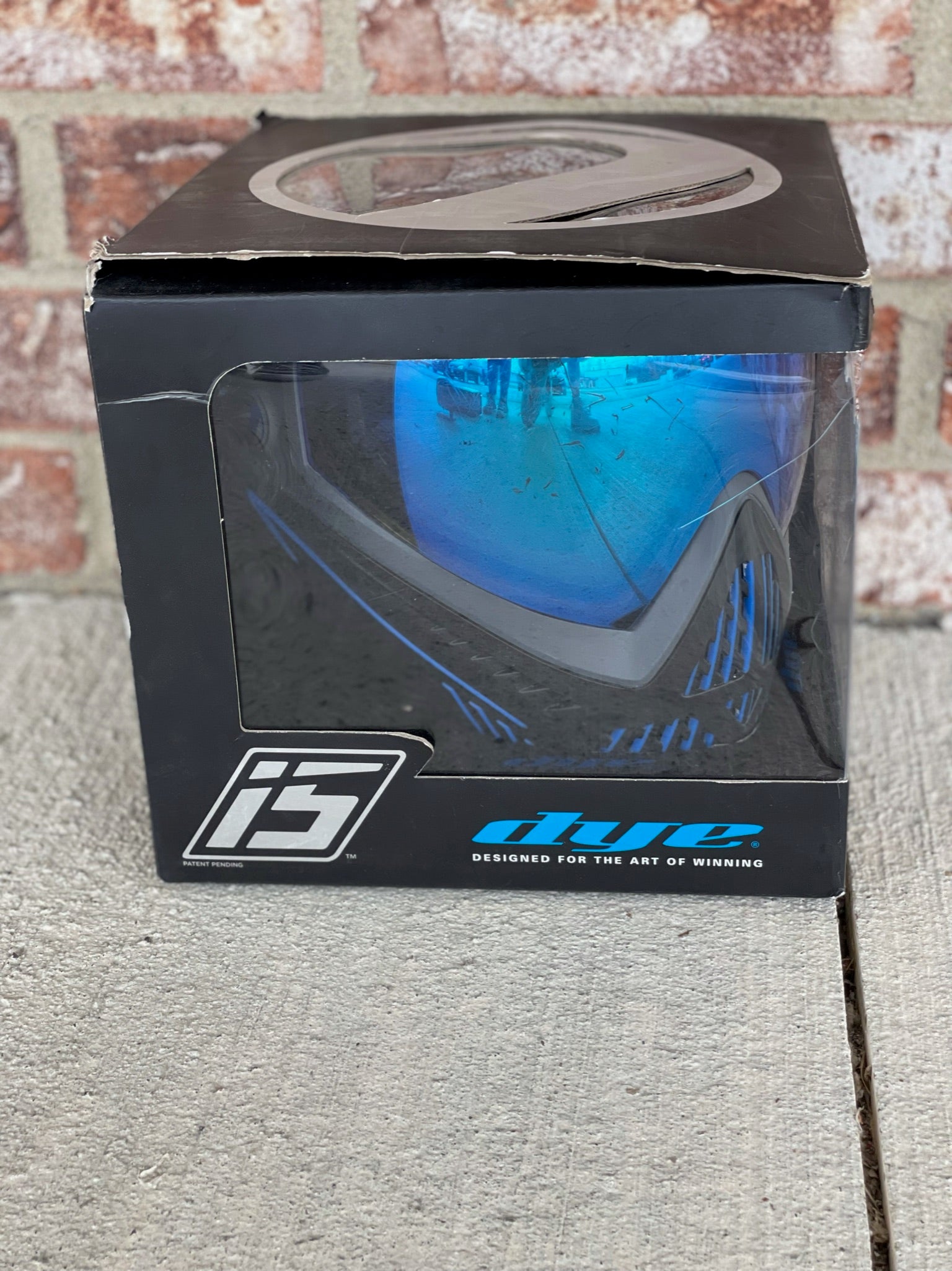 Dye i5 Paintball Goggles - Storm 2.0 - Black / Blue