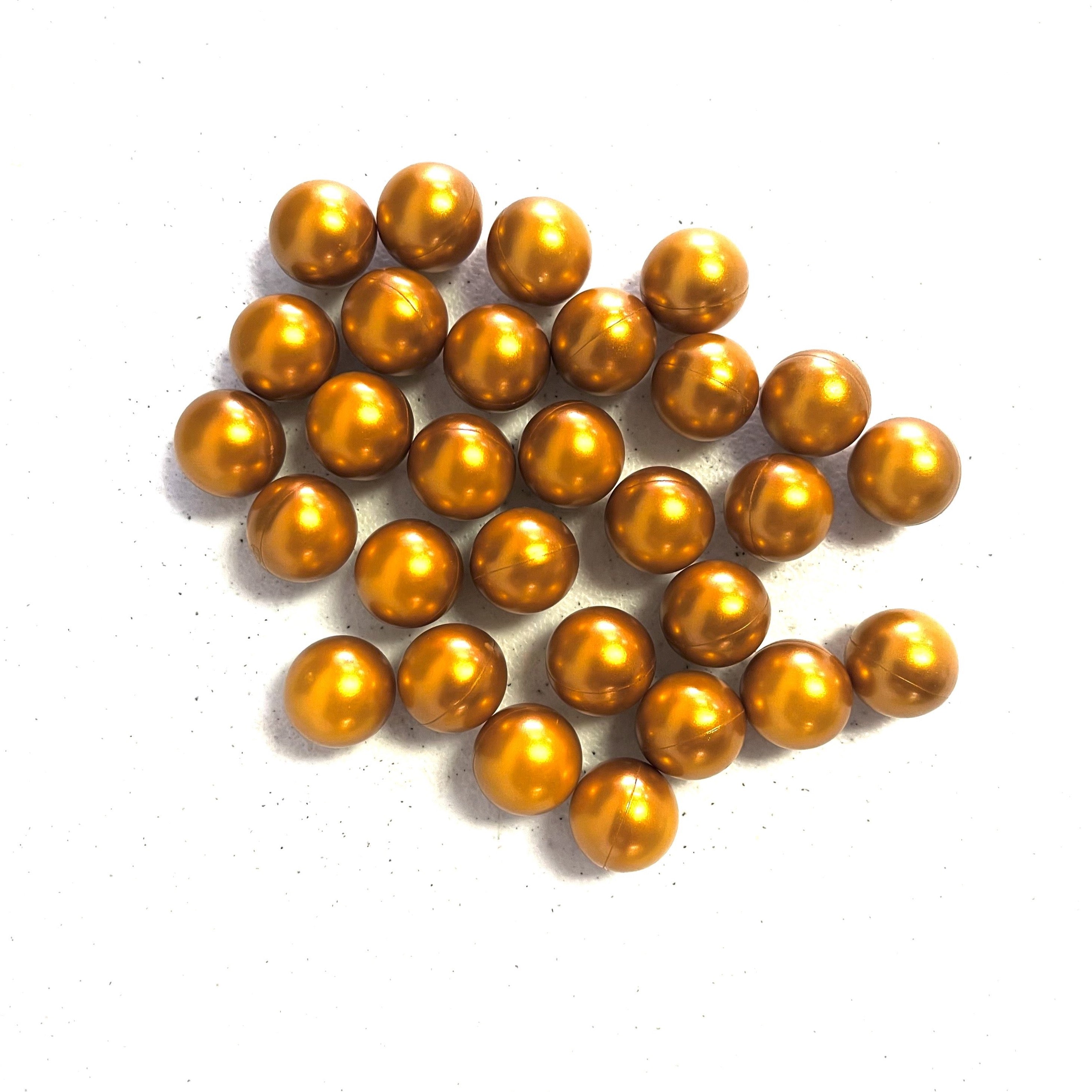 ProShar Tournament Paintballs - 0.68 cal - 2000 Count - Metallic Yellow Shell - Yellow Fill