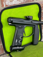 Used Empire Axe Paintball Gun - Black w/ Low rise Feedneck & Exalt Case