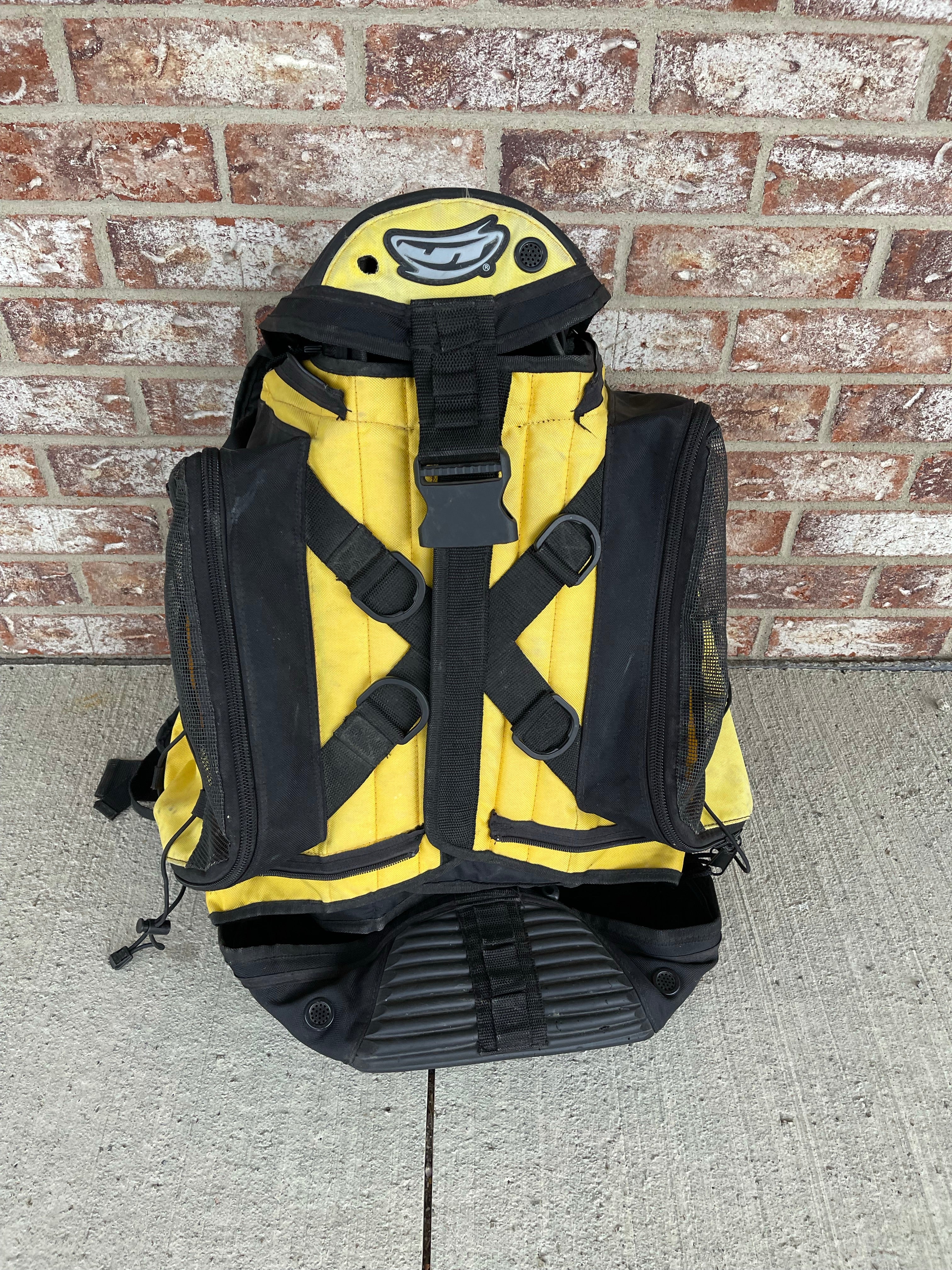 Used JT Paintball Gear Backpack - Yellow / Black