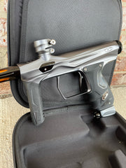 Used Shocker Amp Paintball Gun - Pewter w/ Gloss Black ACP Tip