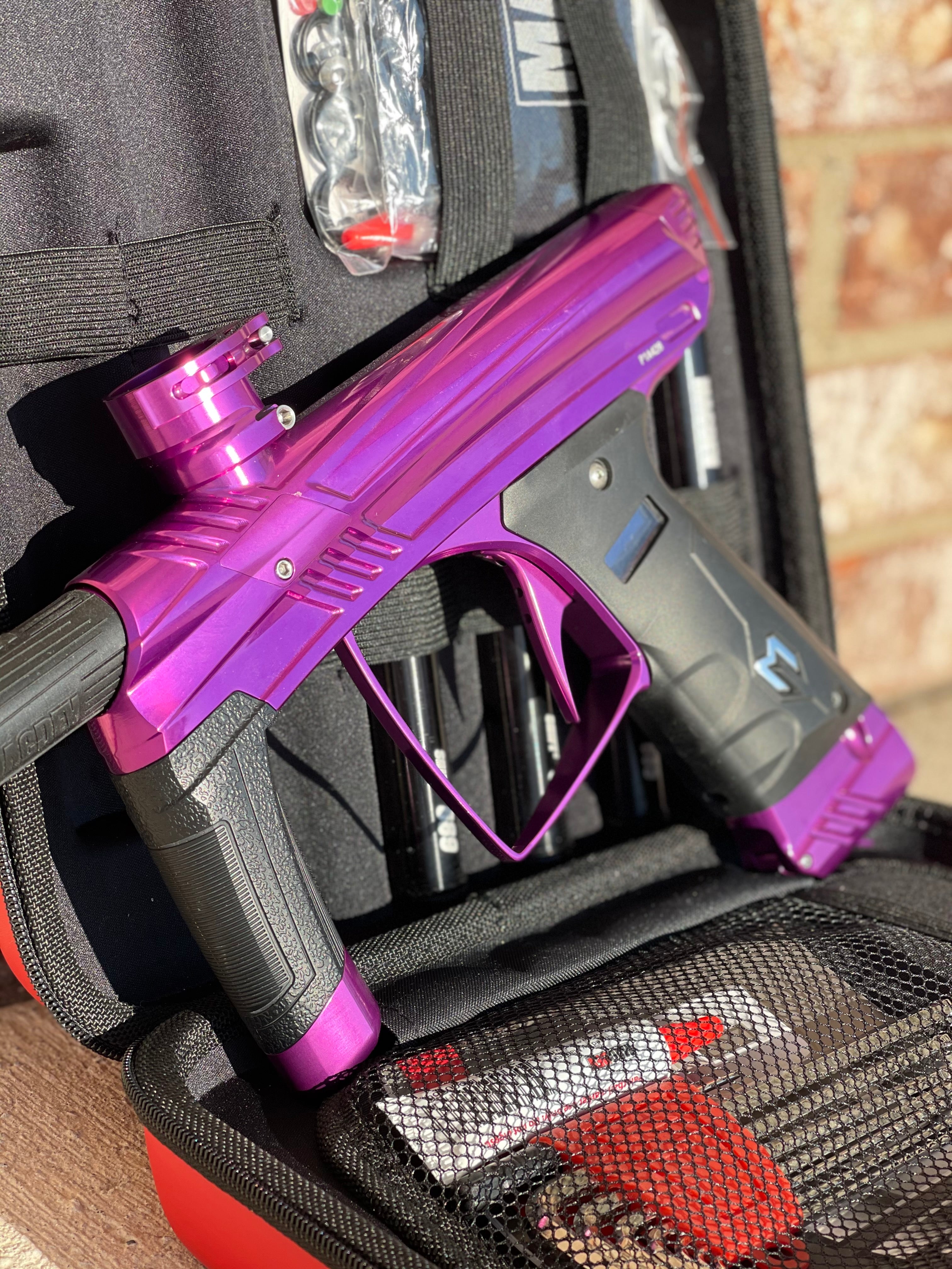 Used MacDev Prime Paintball Marker - Gloss Purple